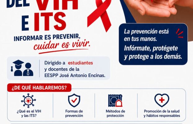 🩺 CHARLA EDUCATIVA: PREVENCIÓN DEL VIH E ITS